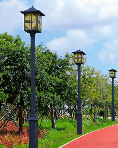 同心庭院灯 同心庭院灯